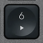 6 (Num) Replacement key Logitech MX Keys