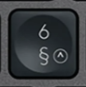 6 / § Replacement key Logitech MX Keys