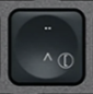 ^ / ¨ Replacement key AZERTY (BE) Black Logitech MX Keys