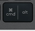 Cmd / Alt (L) Replacement key Logitech MX Keys