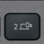 Bluetooth 2 Replacement key Logitech MX Keys
