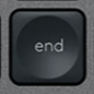 End Replacement key Logitech MX Keys