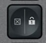Num Lock Replacement key AZERTY (BE) Black Logitech MX Keys