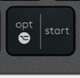 Opt / Start (L) Replacement key Logitech MX Keys