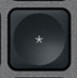 × (Num) Touche de remplacement AZERTY (BE) Noir Logitech MX Keys