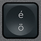 é / ö Replacement key QWERTZ (CH) Black Logitech MX Keys