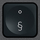 ° / § Tecla de substituição Logitech MX Keys