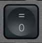 0 / = Touche de remplacement Logitech MX Keys