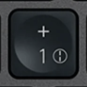 1 / + Touche de remplacement Logitech MX Keys