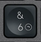 6 / & Touche de remplacement Logitech MX Keys