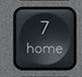 7 (Num) Touche de remplacement QWERTZ (CH) Noir Logitech MX Keys