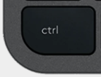 Ctrl Touche de remplacement QWERTZ (CH) Noir Logitech MX Keys