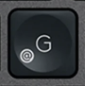 G Replacement key Logitech MX Keys