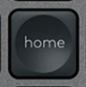 Home Replacement key Logitech MX Keys