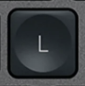 L Touche de remplacement QWERTZ (CH) Noir Logitech MX Keys