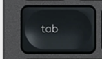 Tab Touche de remplacement QWERTZ (CH) Noir Logitech MX Keys