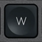 W Touche de remplacement QWERTZ (CH) Noir Logitech MX Keys