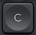 C Keičiamas klavišas Logitech Craft
