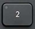 Bluetooth 2 Klawisz zapasowy Logitech Craft