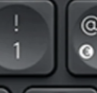 1 / ! Touche de remplacement Logitech Craft