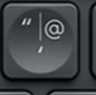 ' / " Replacement key Logitech Craft