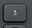 Bluetooth 3 Replacement key Logitech Craft