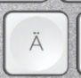 Ä Reservetast QWERTZ (DE) Hvit Logitech MX Keys Mini