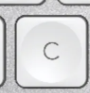 C Replacement key Logitech MX Keys Mini