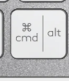 Cmd / Alt Replacement key Logitech MX Keys Mini