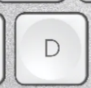 D Replacement key Logitech MX Keys Mini