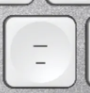 - / _ Touche de remplacement Logitech MX Keys Mini