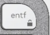Entf / Einfg Touche de remplacement Logitech MX Keys Mini