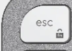 Esc Touche de remplacement Logitech MX Keys Mini