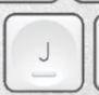 J Reservetast QWERTZ (DE) Hvit Logitech MX Keys Mini