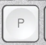 P Reservetast QWERTZ (DE) Hvit Logitech MX Keys Mini
