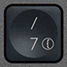 7 / / Ersatztaste QWERTZ (DE) Schwarz Logitech MX Keys