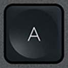 A Ersatztaste QWERTZ (DE) Schwarz Logitech MX Keys