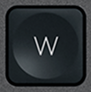 W Ersatztaste QWERTZ (DE) Schwarz Logitech MX Keys