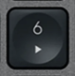 6 (Num) Replacement key Logitech MX Keys