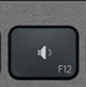 F12 Replacement key QWERTZ (DE) Black Logitech MX Keys