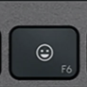 F6 Replacement key QWERTZ (DE) Black Logitech MX Keys