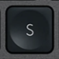S Touche de remplacement QWERTZ (DE) Noir Logitech MX Keys