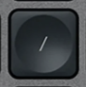 ÷ (Num) Touche de remplacement QWERTZ (DE) Noir Logitech MX Keys