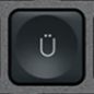 Ü Touche de remplacement QWERTZ (DE) Noir Logitech MX Keys