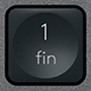 1 (Num) Tecla de repuesto QWERTY (ES) Negro Logitech MX Keys