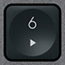 6 (Num) Tecla de repuesto QWERTY (ES) Negro Logitech MX Keys