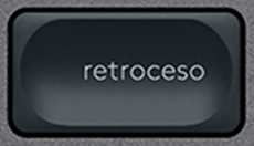 Retroceso Tecla de repuesto QWERTY (ES) Negro Logitech MX Keys