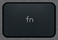 Fn Tecla de repuesto QWERTY (ES) Negro Logitech MX Keys