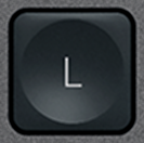 L Tecla de repuesto QWERTY (ES) Negro Logitech MX Keys