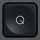 Q Tecla de repuesto QWERTY (ES) Negro Logitech MX Keys